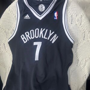 Adidas Black Brooklyn Jersey with White Trim